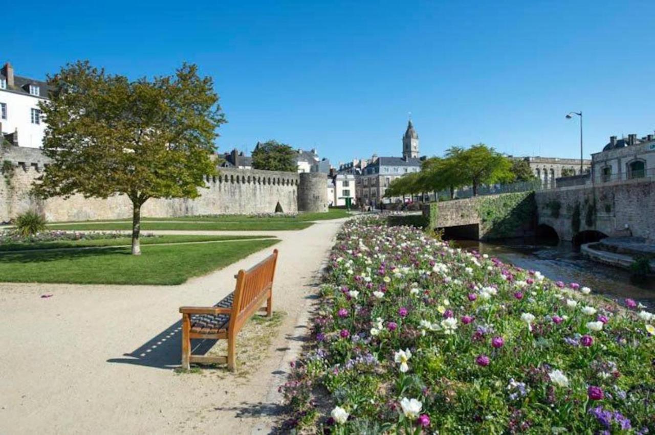 La Casa De Sophie T3 Avec Jardinet, Parking Prive - Port De Vannes Kültér fotó